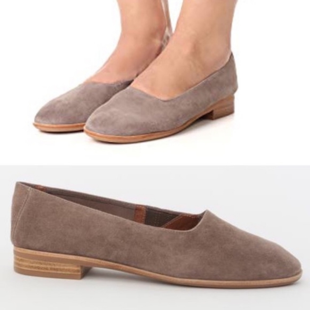 Jeffrey Campbell Taupe Jordan Glove flats
